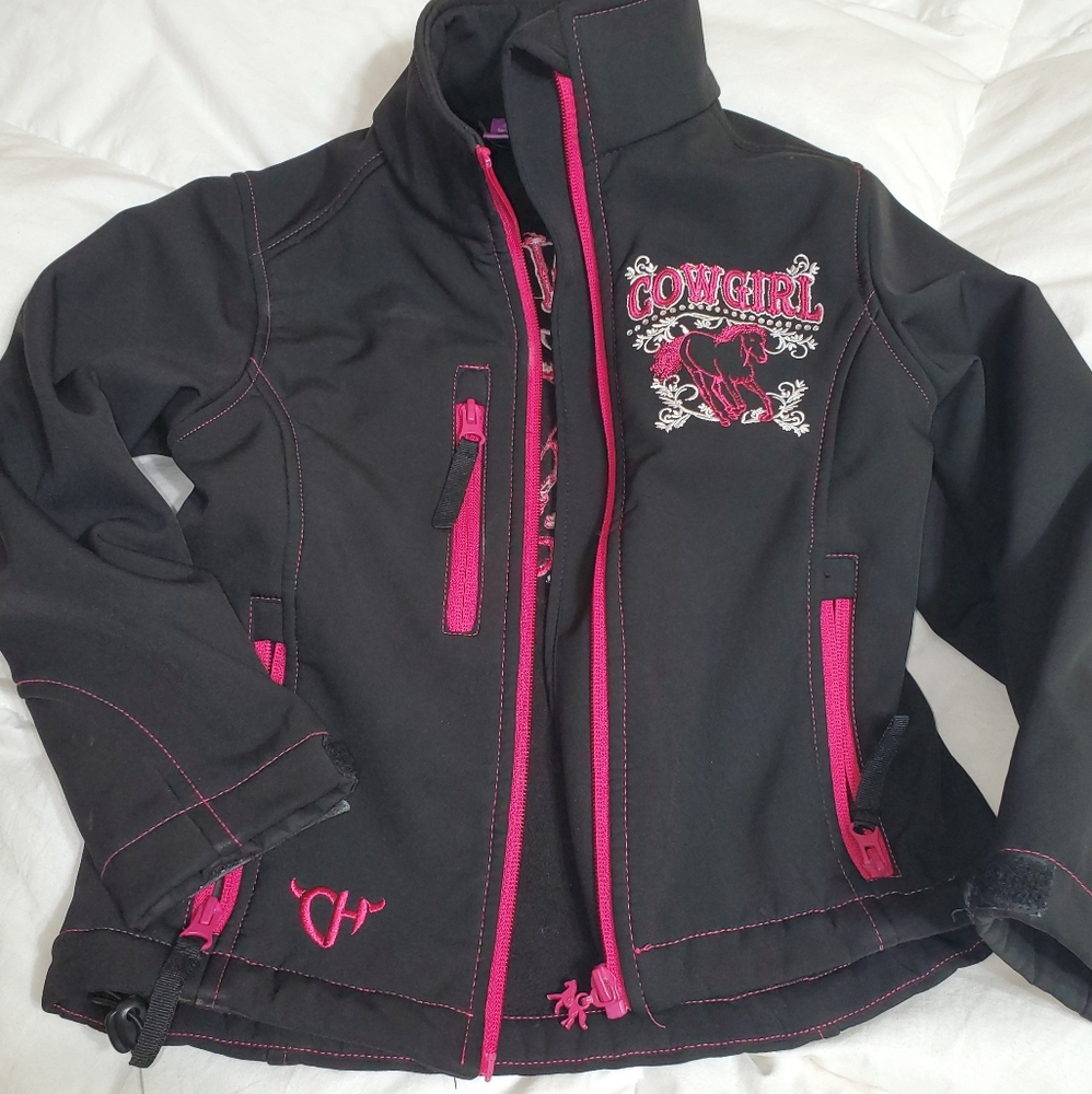 Girls Cowgirl Hardware Jacket